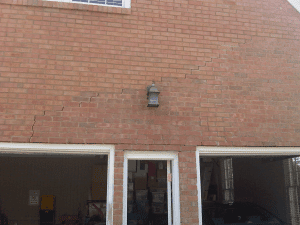 garage column crack repair in atlanta