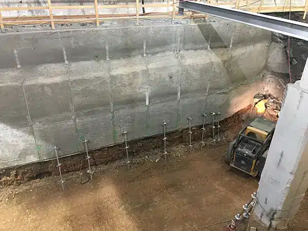 geotechnical shoring at Atlanta Airport
