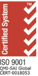 Certified System ISO 9001 logo