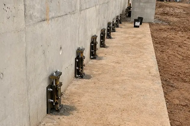 earth resistance pier installed at the Hartsfield Jackson Atlanta Airport